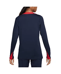Nike Women's Navy Usmnt 2024 Strike Performance Long Sleeve Top