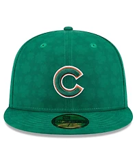 New Era Men's Kelly Green Chicago Cubs St. Patrick's Day 59FIFTY Fitted Hat