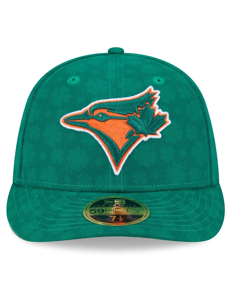 New Era Men's Kelly Green Toronto Blue Jays St. Patrick's Day Low Profile 59FIFTY Fitted Hat