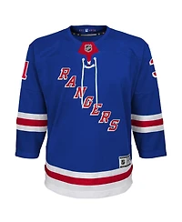 Outerstuff Big Boys and Girls Igor Shesterkin Blue New York Rangers Home Premier Player Jersey