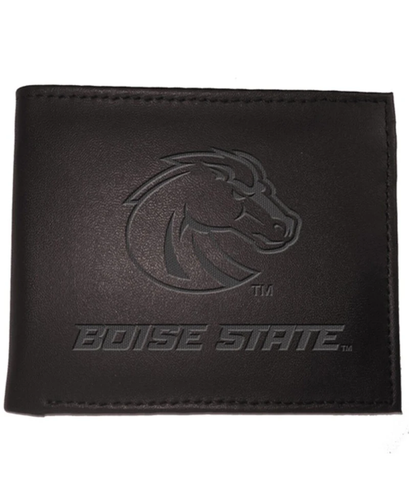 Evergreen Enterprises Men's Black Boise State Broncos Hybrid Bi-Fold Wallet