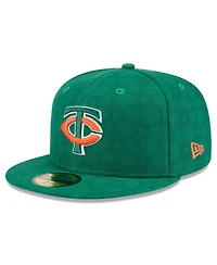 New Era Men's Kelly Green Minnesota Twins St. Patrick's Day 59FIFTY Fitted Hat