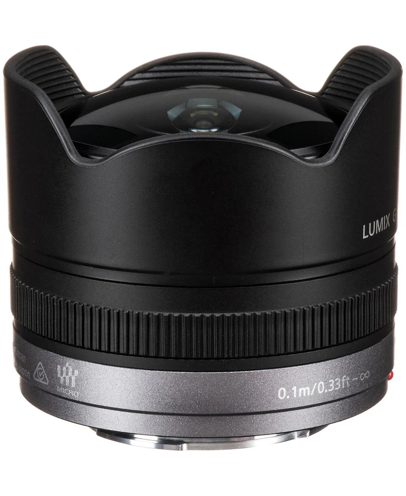 Panasonic Lumix G Fisheye 8mm f/3.5 Lens for Micro Four Thirds