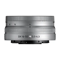 Nikon Nikkor Z Dx 16-50mm f/3.5-6.3 Vr Lens, Silver