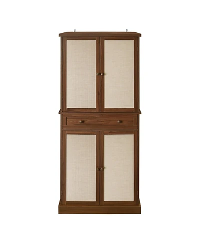 Mondawe 4 Door Cabinet with 1 Drawer, with 4 Adjustable Inner Shelves