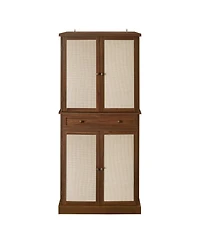 Mondawe 4 Door Cabinet with 1 Drawer, with 4 Adjustable Inner Shelves