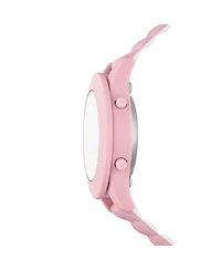 Skechers Women's Rosencrans Digital, Blush Polycarbonate Watch