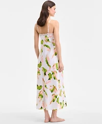 I.n.c. International Concepts Women's Lace-Trim Satin Nightgown, Exclusively at Macy's