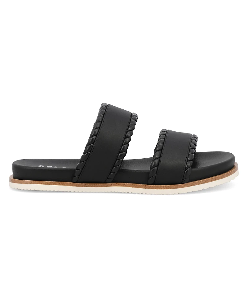 Mia Women's Vada Slide Round Toe Sandals