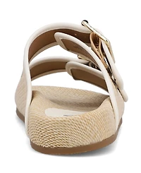 Mia Women's Gazell Double Buckle Slip-On Slide Sandals
