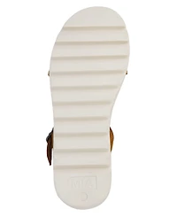 Mia Women's Ophidia Round Toe Wedge Sandals