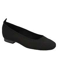 Mia Women's Rasia Ballet Knit Round Toe Flats