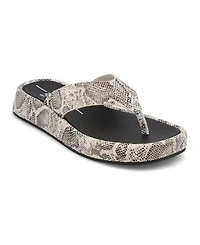 Mia Women's Pamelia Thong Round Toe Sandals