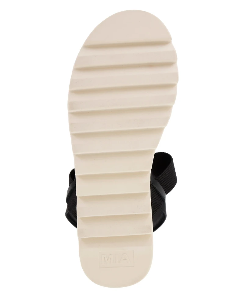 Mia Women's Jene Platform Round Toe Sandals