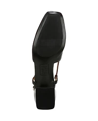 Naturalizer Women's Harper Block Heel Square Toe Slingback Pumps