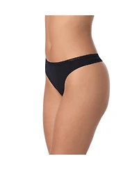 Dkny Women's Cotton Modal Thong 3 Pack- DK8461P3