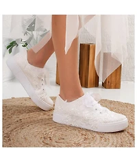 Elise Lace Bridal Sneakers