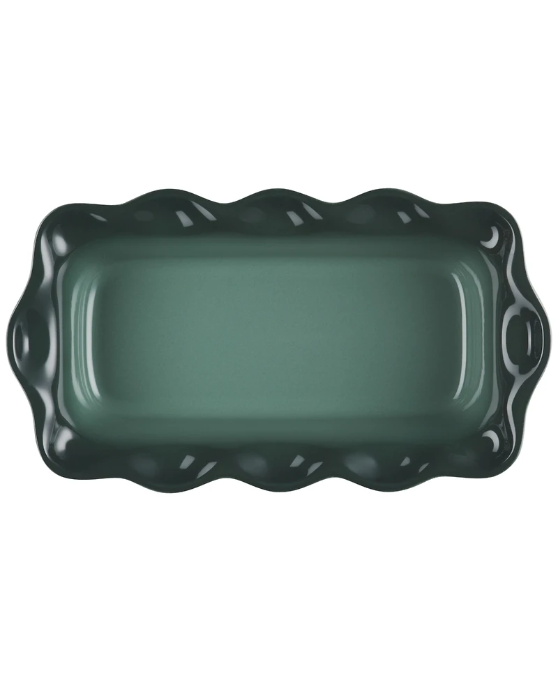 Le Creuset Stoneware Heritage 9" Fluted Loaf Pan