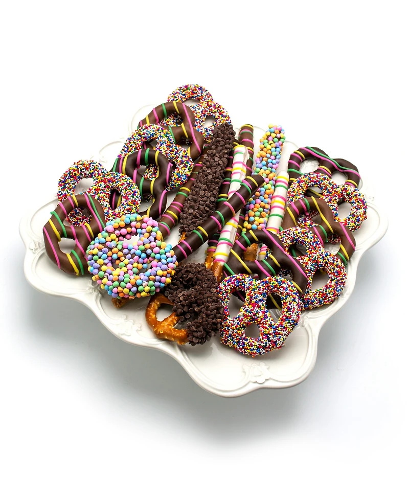 Sugar Plum Chocolates Easter Pretzel Passion Box, 22 Pieces