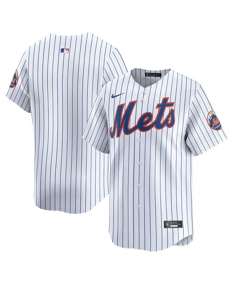 Nike Men's White New York Mets Home Limited Jersey