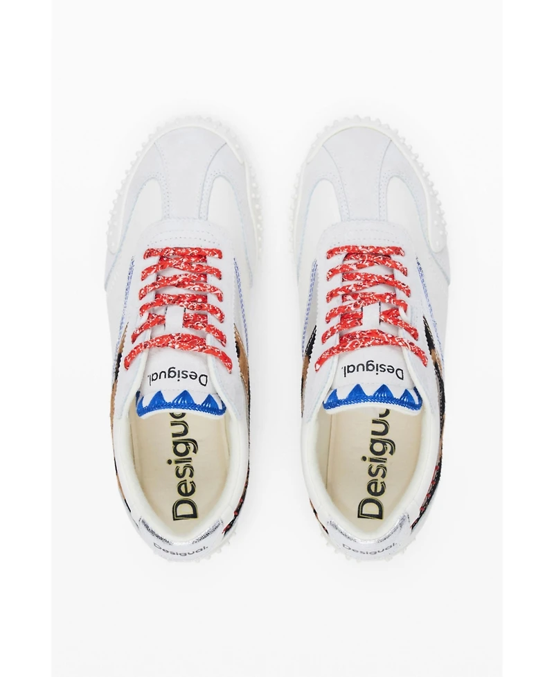 Desigual Women's Combined retro sneakers