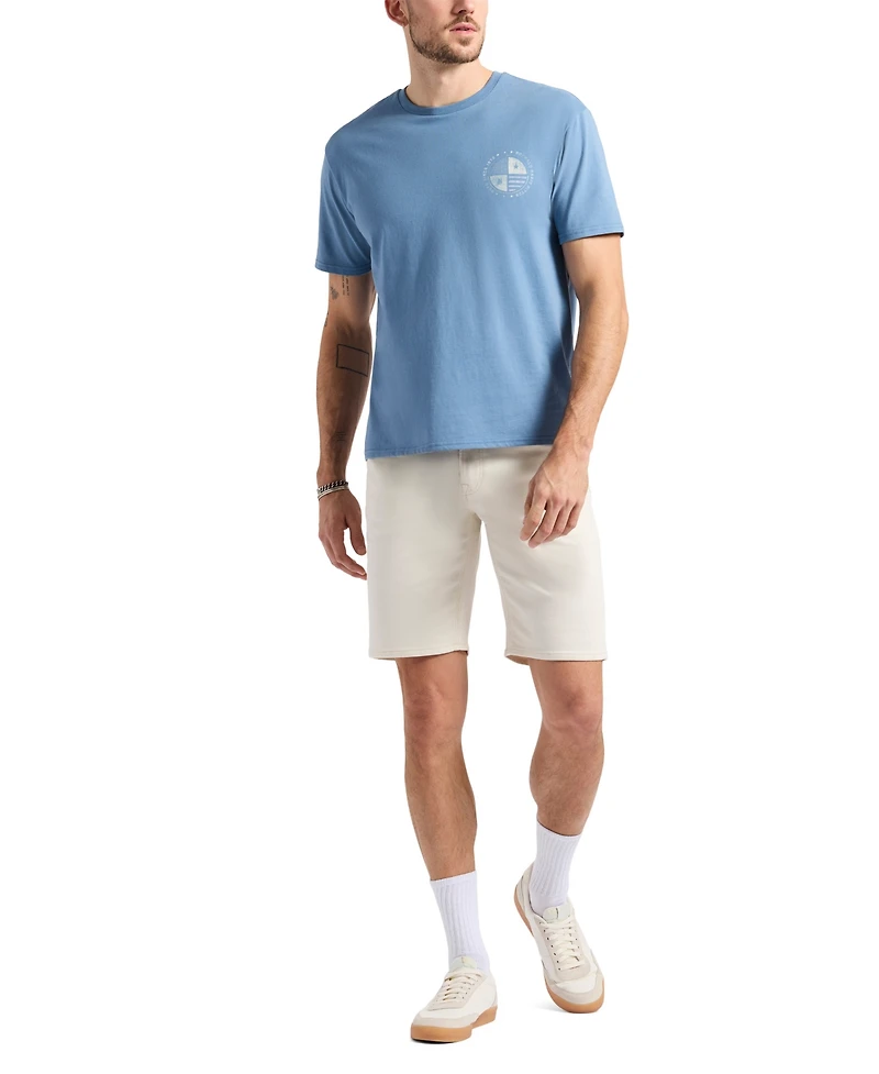 Buffalo David Bitton Men's Tollose Graphic with Heritage Print T-Shirt