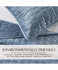 Linery & Co. Velvet Solid Quilt Set