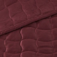 Linery & Co. Velvet Solid Quilt Set