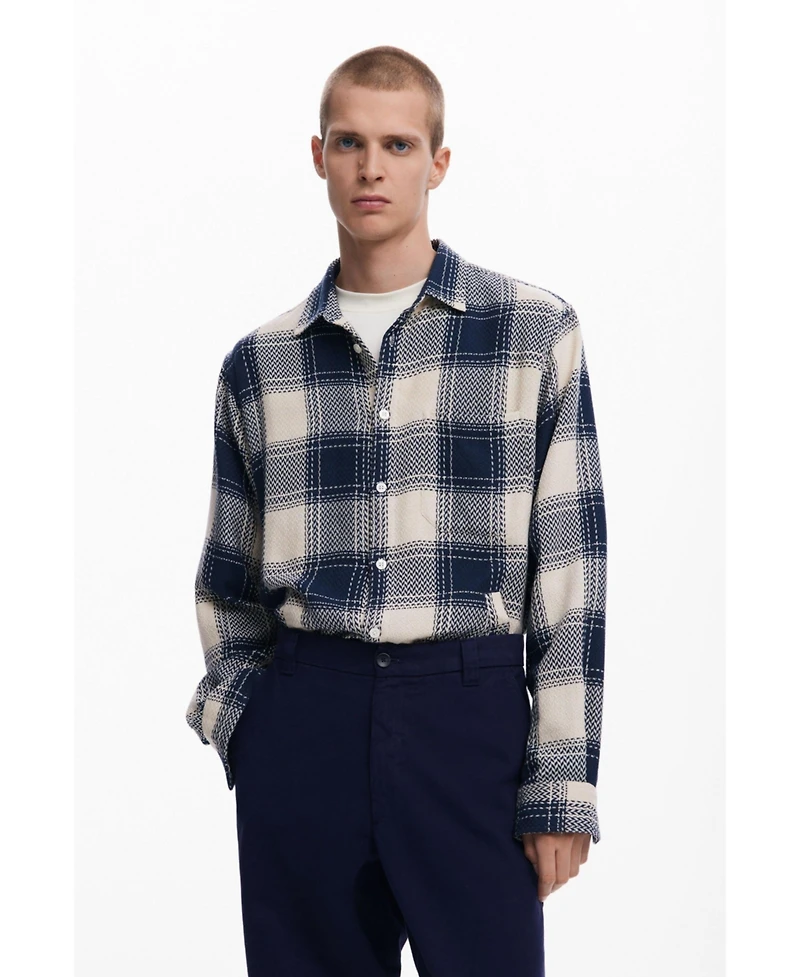 Desigual Men's Structured straight pants