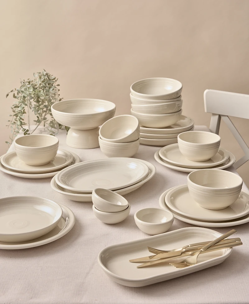 Fiesta Linen Bistro Coupe 12 Pc. Dinnerware Set, Service for 4