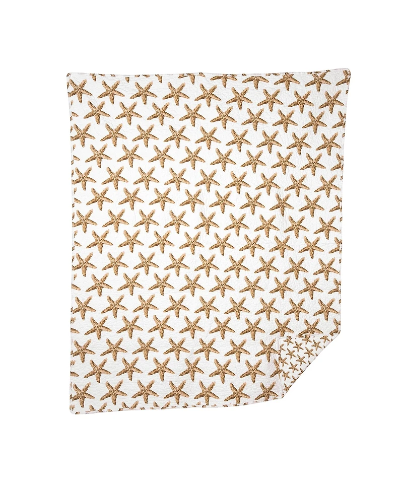 Sand Bridge Stars 48" x 60" Throw Blanket