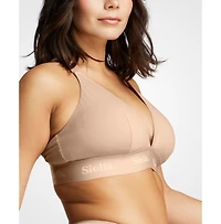 Siella Women's Organic Cotton Triangle Padded Bra