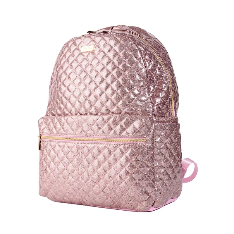Packed Party Pink Glitter Backpack