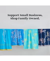 Linery & Co. 100% Cotton Jacquard 2 Pack Summer Beach Towels