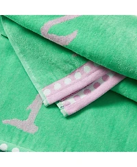 Linery & Co. 100% Cotton Jacquard 2 Pack Summer Beach Towels
