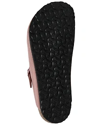 Birkenstock Little Girls Boston Suede Leather Clogs from Finish Line