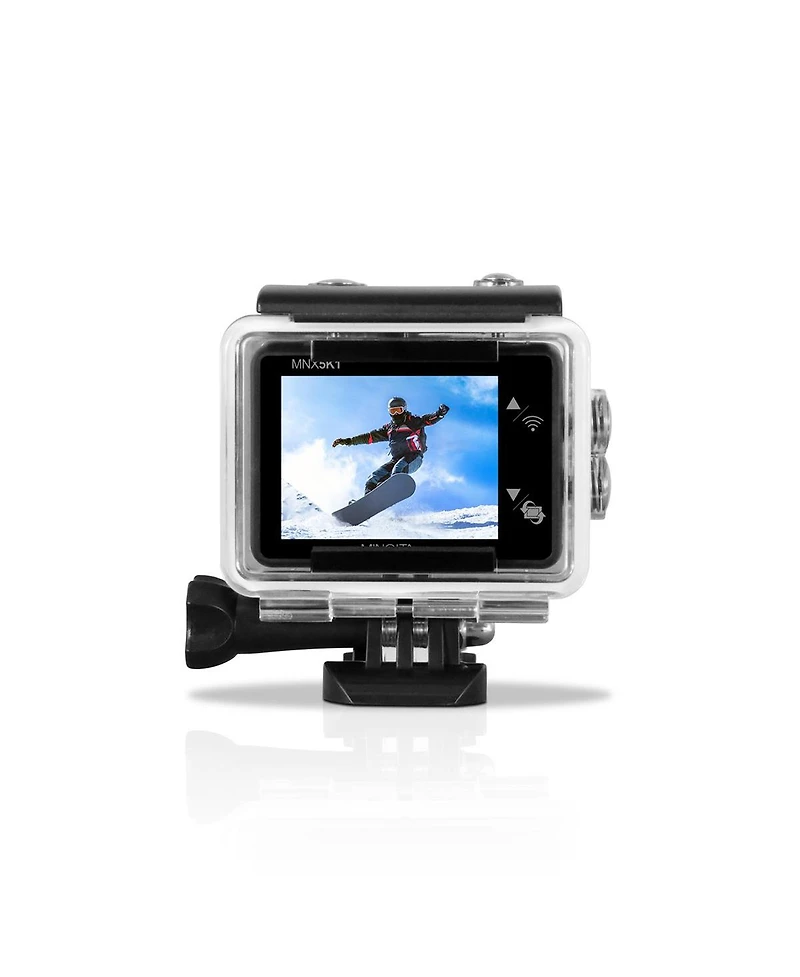 Minolta MNX5K1 5K Ultra Hd Action Camera, Black