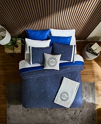 Lacoste Home Heritage Geo Cotton -Pc. Comforter Set