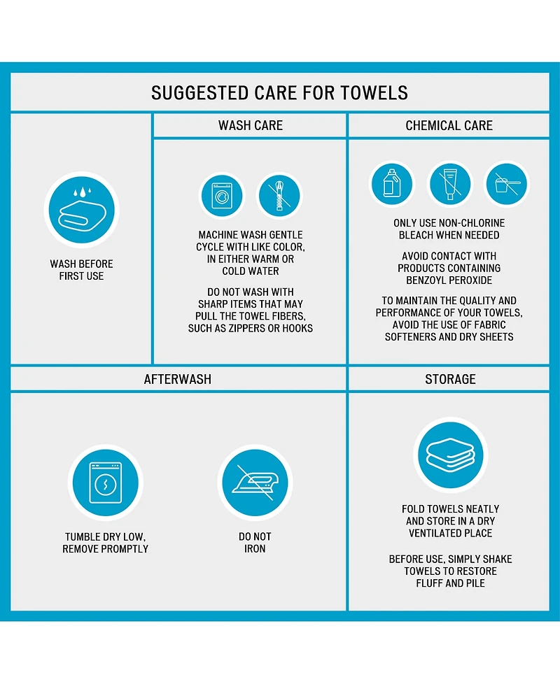 Madison Park Essentials Adrien Super-Soft Cotton 6-Pc. Bath Towel Set