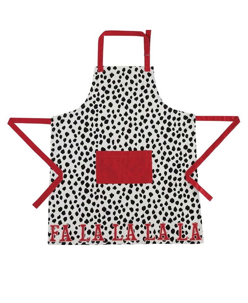 Yvonne Ellen Fa La La Cotton Apron and Kitchen Towel Set