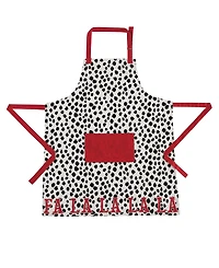 Yvonne Ellen Fa La La Cotton Apron and Kitchen Towel Set