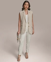 Donna Karan New York Women's Two-Button Vest