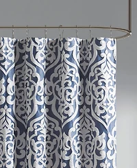 Madison Park Odette Jacquard Shower Curtain, 72" x