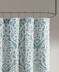 Madison Park Odette Jacquard Shower Curtain, 72" x