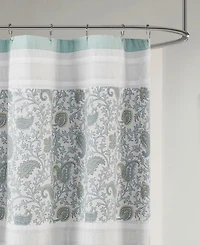Madison Park Dawn Cotton Shower Curtain, 72" x