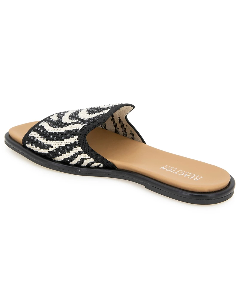 Kenneth Cole Reaction Women's Warmth Slide Flat Sandals