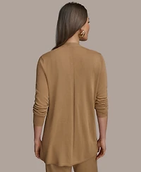 Donna Karan New York Women's Open-Front Cardigan Sweater