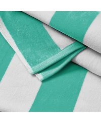 Linery & Co. Oversized Cotton Cabana Beach Towel, Single - 35" x 70"