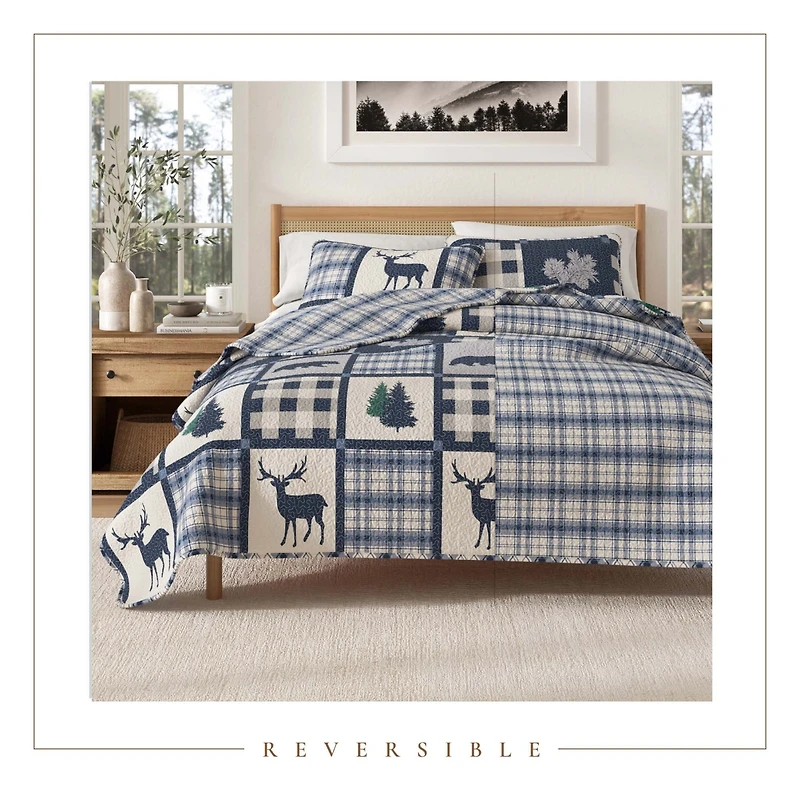 Linery & Co. Rustic Lodge All-Season Quilt Set