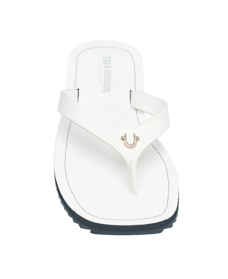 True Religion Ladies Capri Thong Sandal